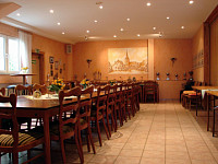 Schützenhalle und Bautrupp